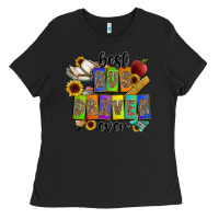 Black best bus driver ever Ladies Tee - CowhideDigitalArt