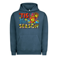 Pigment Midnight Navy tis the season  softball coffee mug Urban Hoodie - FaDigitalArtStudio