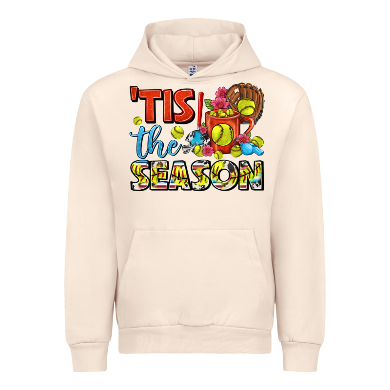 Tis The Season  Softball Coffee Mug Urban Hoodie by FaDigitalArtStudio | Teevron