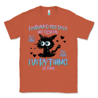 Copper i survived 100 days of school cat Classic Tee - MaliasSmallBusiness