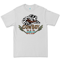 Dove Grey cowboy dad Premium Tee - CowhideDigitalArt