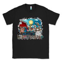 Black Happy Easter Classic Tee - CowhideDigitalArt