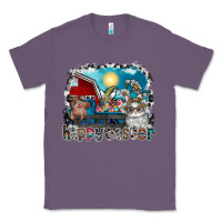 Lavender Happy Easter Classic Tee - CowhideDigitalArt