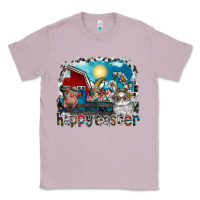 Lilac Happy Easter Classic Tee - CowhideDigitalArt