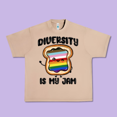 Diversity Is My Jam Urban Heavy Tee Designed By Maliassmallbusiness