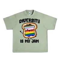 Oil Green diversity is my jam Urban Heavy Tee - MaliasSmallBusiness