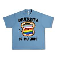 Pebble Blue diversity is my jam Urban Heavy Tee - MaliasSmallBusiness