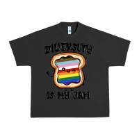 Pigment Black diversity is my jam Urban Heavy Tee - MaliasSmallBusiness