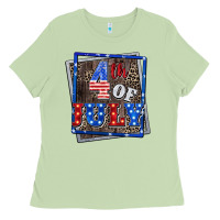 Matcha 4th of July  4th of july Ladies Tee - CowGirlArtShop