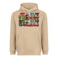Mushroom Howdy howdy howdy Christmas Heavyweight Hoodie - NancyCooperArtShop