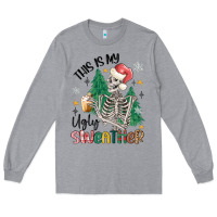 Heather Grey this is my ugly Long Sleeve Tee - MaliasSmallBusiness
