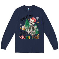 Navy this is my ugly Long Sleeve Tee - MaliasSmallBusiness