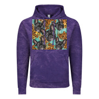 Cloud Purple french bulldog Vintage Hoodie - BarkalooDesign