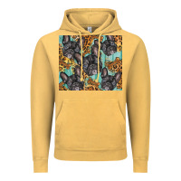 Vintage Mustard french bulldog Vintage Hoodie - BarkalooDesign