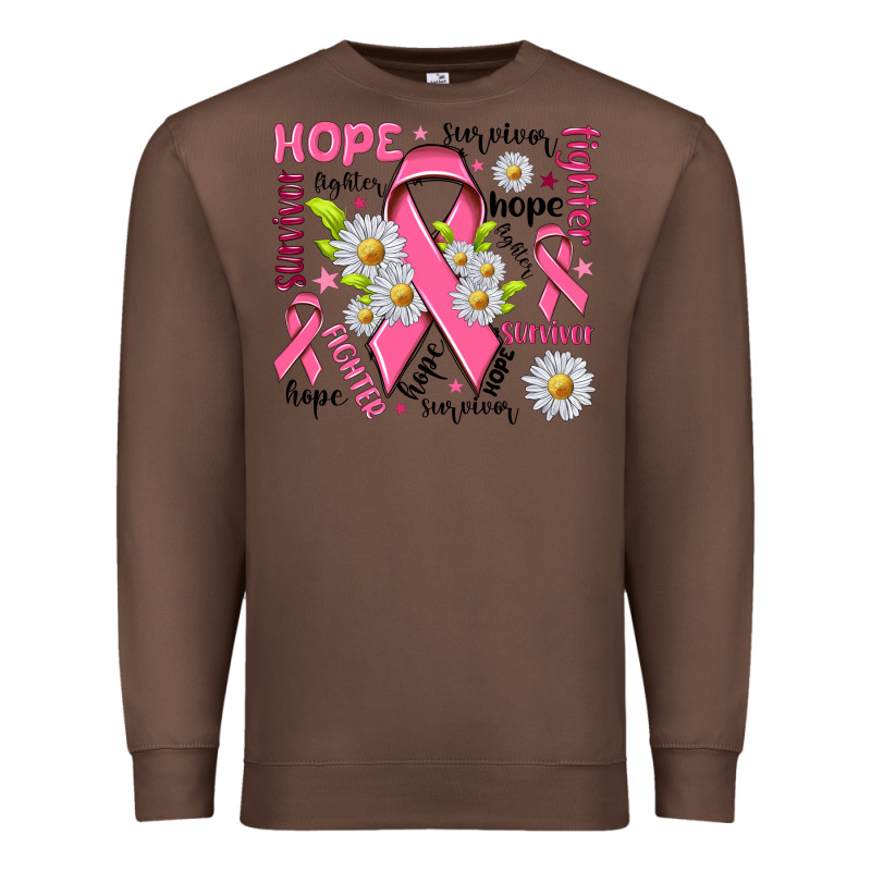 Breast Cancer Premium Sweatshirt by NancyCooperArtShop | Teevron