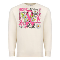 Sandshell Breast Cancer Premium Sweatshirt - NancyCooperArtShop
