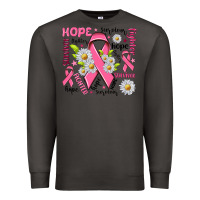 Smoke Breast Cancer Premium Sweatshirt - NancyCooperArtShop