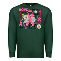 Sports Green Breast Cancer Premium Sweatshirt - NancyCooperArtShop