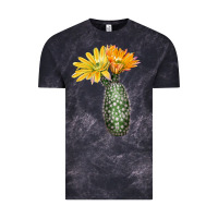 Cloud Black texas rainbow cactus Vintage Tee - LillyAllenDesigns