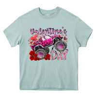 Arona valentines day monster truck Heavy Core Tee - RacoonDesign