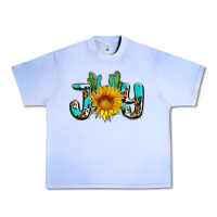 Grape Ice joy with sunflower and cactus ado Urban Heavy Tee - AdoDesignShop