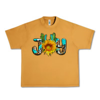 Peanut Butter joy with sunflower and cactus ado Urban Heavy Tee - AdoDesignShop