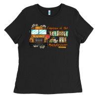 Black Captain Of Struggle Bus Busdrive Ladies Tee - CowhideDigitalArt