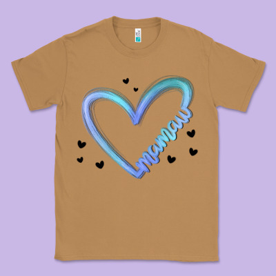 Mamaw Classic Tee Designed By Maliassmallbusiness