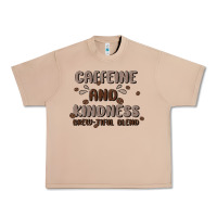 Burro caffeine & kindness Urban Heavy Tee - MaliasSmallBusiness