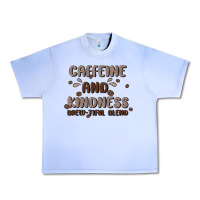 Grape Ice caffeine & kindness Urban Heavy Tee - MaliasSmallBusiness