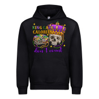 Black King cake calories don't count skull Urban Hoodie - FaDigitalArtStudio