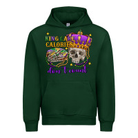 Forest Green King cake calories don't count skull Urban Hoodie - FaDigitalArtStudio