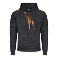 Vintage Black giraffe Vintage Hoodie - LillyAllenDesigns