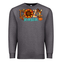 Charcoal Heather Cozy season Thanksgiving Premium Sweatshirt - NancyCooperArtShop