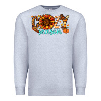 Heather Grey Cozy season Thanksgiving Premium Sweatshirt - NancyCooperArtShop