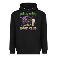 Black Salem witch book club Heavyweight Hoodie - NancyCooperArtShop