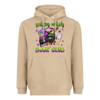 Mushroom Salem witch book club Heavyweight Hoodie - NancyCooperArtShop
