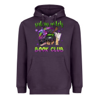 Plum Salem witch book club Heavyweight Hoodie - NancyCooperArtShop