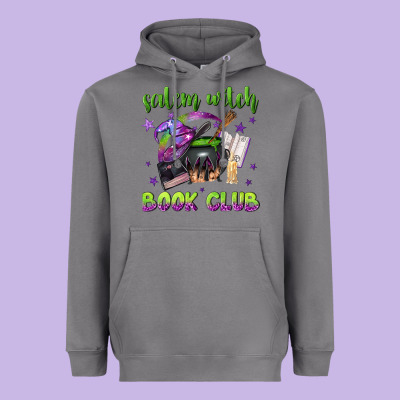 Salem Witch Book Club Heavyweight Hoodie Designed By Nancycooperartshop