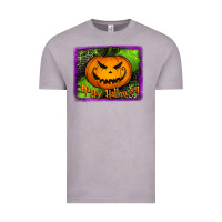 Vintage Zinc Happy Halloween Pumpkin Vintage Tee - Jasminsmagicworld