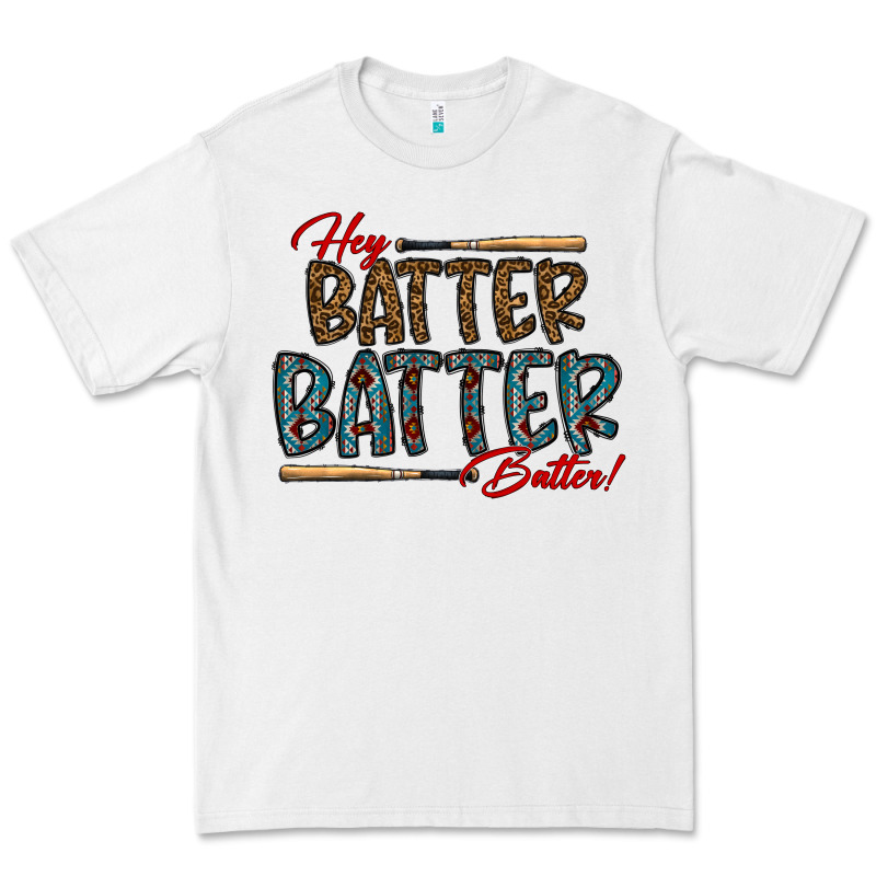 Hey Batter Batter Batter Premium Tee by CowhideDigitalArt | Teevron