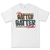 White hey batter batter batter Premium Tee - CowhideDigitalArt
