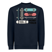 Navy worry less Heavyweight Sweatshirt - MaliasSmallBusiness