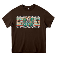 Chocolate Brown dog mom english bulldog license plate template Heavy Core Tee - BarkalooDesign