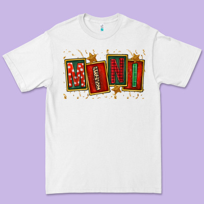 Mini Christmas Premium Tee Designed By Fadigitalartstudio