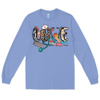 Colony Blue love nurse Long Sleeve Tee - NancyCooperArtShop
