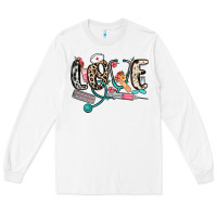 White love nurse Long Sleeve Tee - NancyCooperArtShop