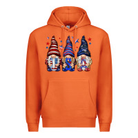 Carrot USA gnomies 4th of july Premium Hoodie - HowdyJamesFarm