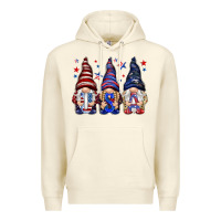 Sandshell USA gnomies 4th of july Premium Hoodie - HowdyJamesFarm