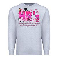 Heather Grey breast cancer hr human resources Premium Sweatshirt - texasbilliewilder